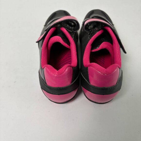 Liv Fera Cycling Shoes Womens Size 39 US 8.5 Black Pink Spin Off Road Clips - Picture 3 of 13
